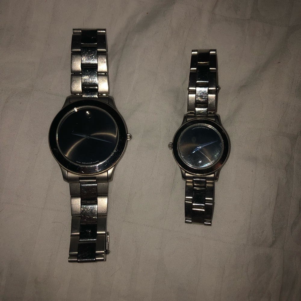 Movado 1881 his and hers watches